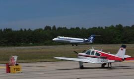 Palanga pasitinka naujas avialinijas