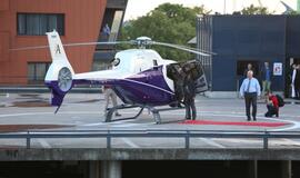 Jojo Mayer į Klaipėdą atskrido sraigtasparniu