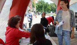 Klaipėdoje - neatlygintinos kraujo donorystės turas