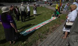 Protestas prieš maisto produktų kainas