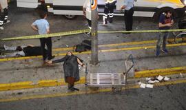 Mirtini sprogimai Stambulo oro uoste