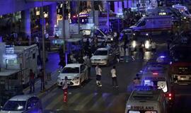 Mirtini sprogimai Stambulo oro uoste