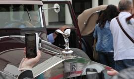 Teatro aikštę papuošė ispanų automobilių paroda