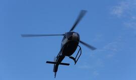 Jojo Mayer į Klaipėdą atskrido sraigtasparniu