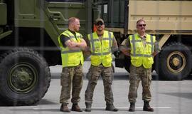 Į Klaipėdą atvyko JAV karinis jūrų laivas USS Mount Whitney