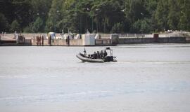 Į Klaipėdą atvyko JAV karinis jūrų laivas USS Mount Whitney