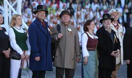 Lietuvos vakarų krašto dainų šventė vasaros estradoje