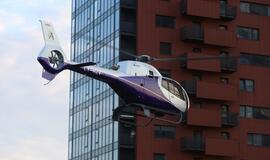 Jojo Mayer į Klaipėdą atskrido sraigtasparniu