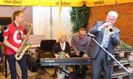 Jojo Mayer į Klaipėdą atskrido sraigtasparniu