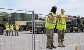 Į Klaipėdą atvyko JAV karinis jūrų laivas USS Mount Whitney