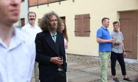 Jojo Mayer į Klaipėdą atskrido sraigtasparniu