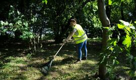 Piliakalniui ir kapinaitėms - jaunųjų ekologų dėmesys