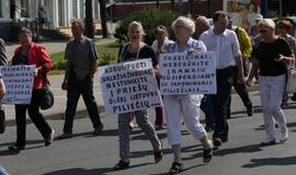 Protestas prieš maisto produktų kainas