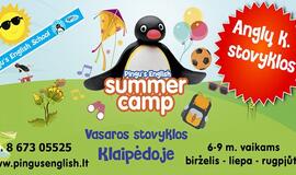 "Pingu`s English School" - tarptautinė anglų kalbos mokykla kviečia vaikus į vasaros dienos stovyklas!