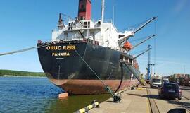 Sulaikytas seniai beregėtas laivas