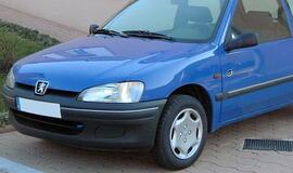 Taikos pr. pavogtas "Peugeot 106"