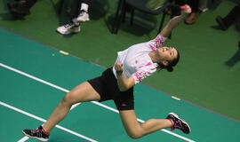 Badmintonininkė Akvilė Stapušaitytė neteko galimybės startuoti olimpinėse žaidynėse