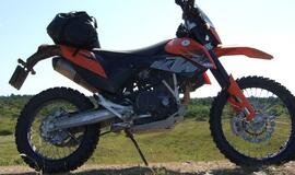 Bandytas įregistruoti užsienyje ieškomas motociklas