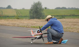 Klaipėdos padangę raižė aviamodeliai