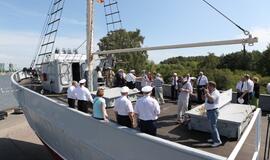 Jūreivių pagerbimas prie "Albatroso"