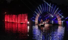 Šokantys fontanai prie Jono kalnelio