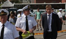 Jūreivių pagerbimas prie "Albatroso"