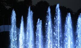 Šokantys fontanai prie Jono kalnelio