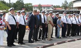 Jūreivių pagerbimas prie "Albatroso"