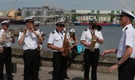 Jūreivių pagerbimas prie "Albatroso"