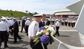 Jūreivių pagerbimas prie "Albatroso"