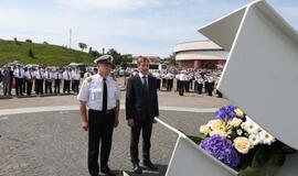 Jūreivių pagerbimas prie "Albatroso"