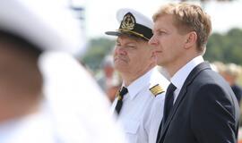 Jūreivių pagerbimas prie "Albatroso"