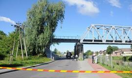 Elektros linijos gedimas Joniškės gatvėje