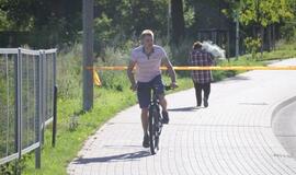 Elektros linijos gedimas Joniškės gatvėje