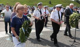 Jūreivių pagerbimas prie "Albatroso"