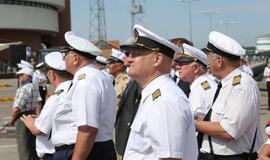 Jūreivių pagerbimas prie "Albatroso"