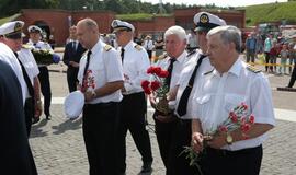 Jūreivių pagerbimas prie "Albatroso"