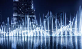 Sumanė plaukiojantį fontaną Kretingai papuošti