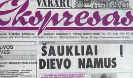 &quot;Vakarų ekspresas&quot;. 1991 07 16