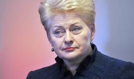 Dalia Grybauskaitė: mes tikime JAV, kokia jos administracija bebūtų