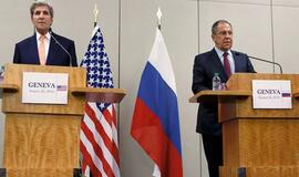 JAV ir Rusija nepasiekė susitarimo dėl Sirijos