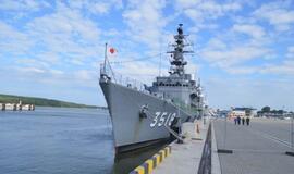 Japonų laivus lanko klaipėdiečiai