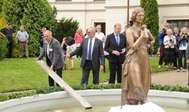 Kretingos fontano atidarymas