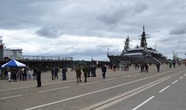 Japonų laivus lanko klaipėdiečiai