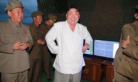 Šiaurės Korėja raketos bandymą vadina "didžiausia sėkme"