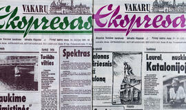 "Vakarų ekspresas". 1991 08 15 ir 17