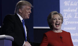 Donaldas Trampas ir Hilari Klinton susikovė pirmuosiuose TV debatuose