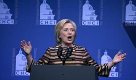 Hilari Klinton grįžo į rinkimų kampanijos sceną