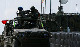 Kinija ir Rusija pradėjo bendras karines pratybas