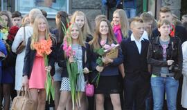 Rugsėjo 1-osios rytas Klaipėdoje